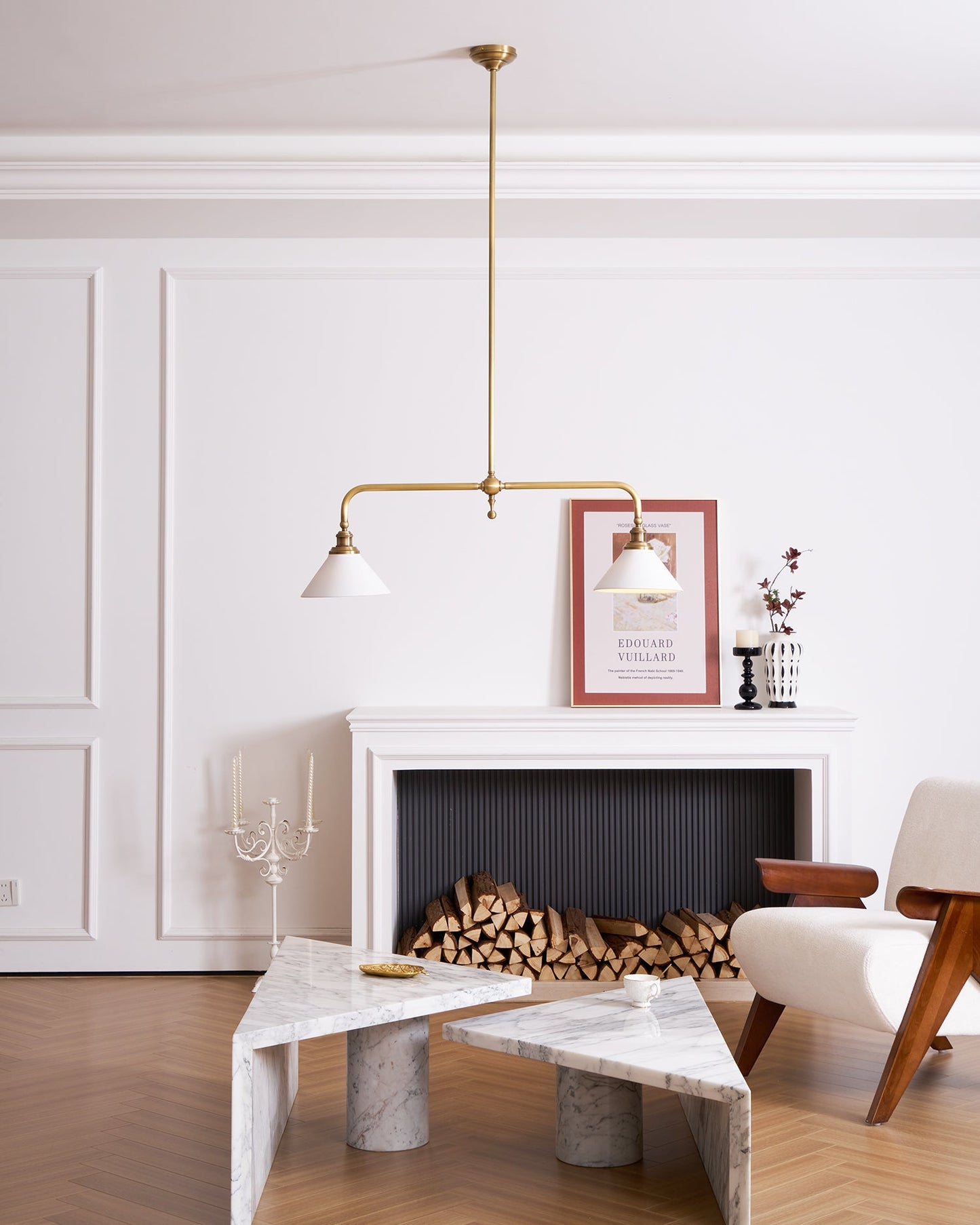 Clémence Heirloom Linear Chandelier