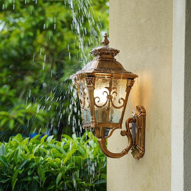 Émilienne Outdoor Retro Wall Lamp Waterproof Garden Light