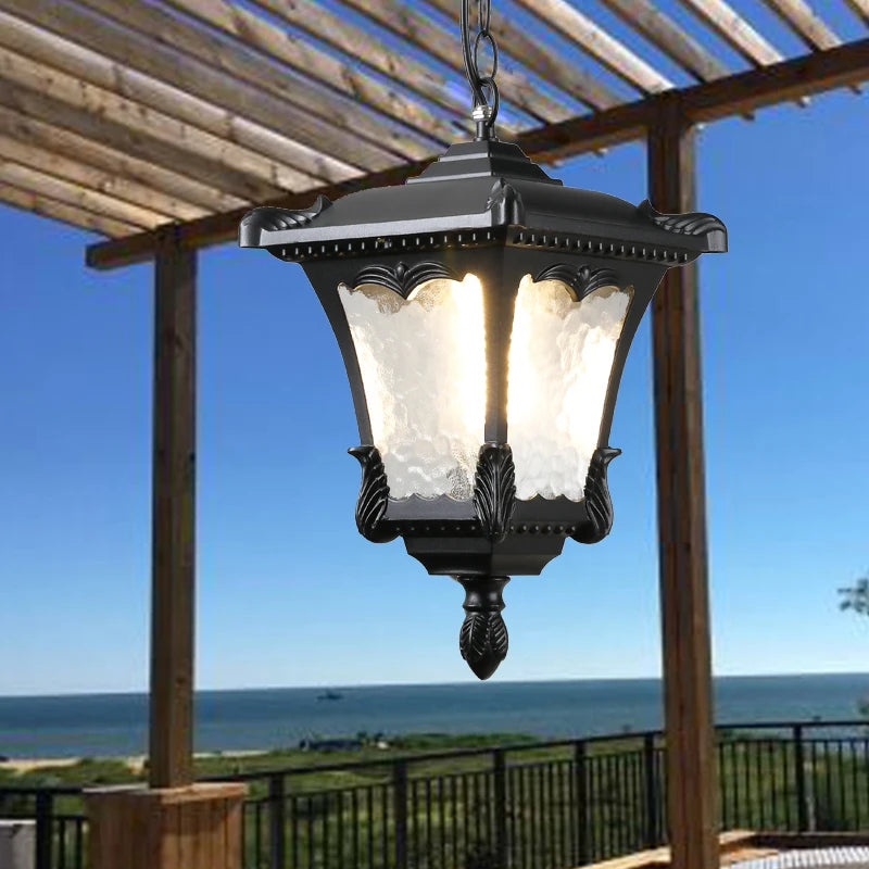 Auriane Outdoor Waterproof Pendant Chandelier Garden Light