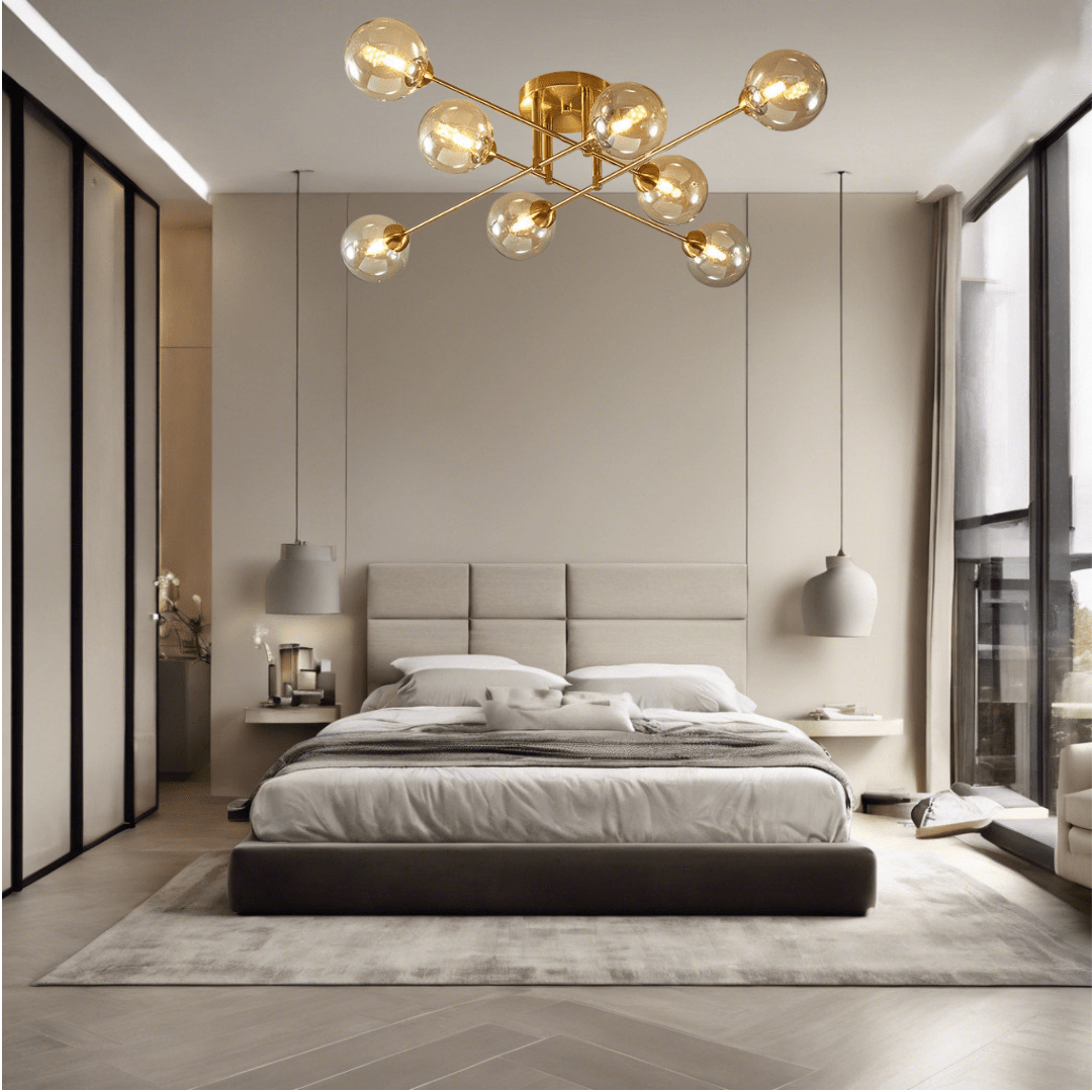 Isabelle Spherical Glass Chandelier