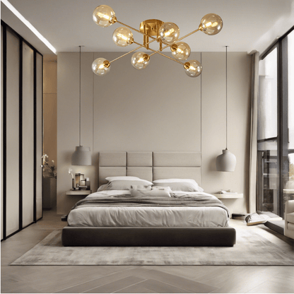 Isabelle Spherical Glass Chandelier