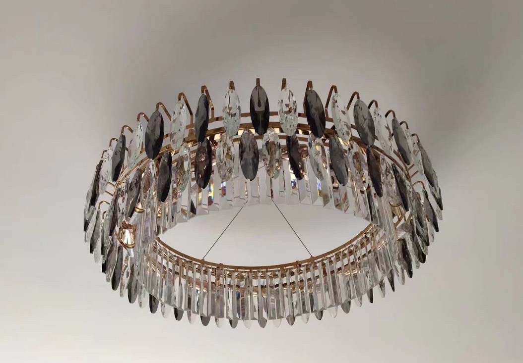 Amélie Crown Crystal Crossover Chandelier