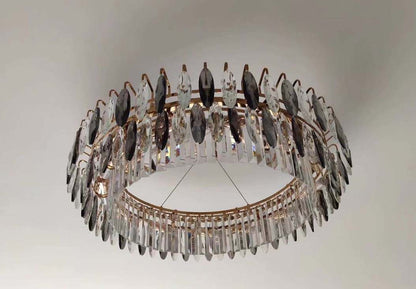 Amélie Crown Crystal Crossover Chandelier