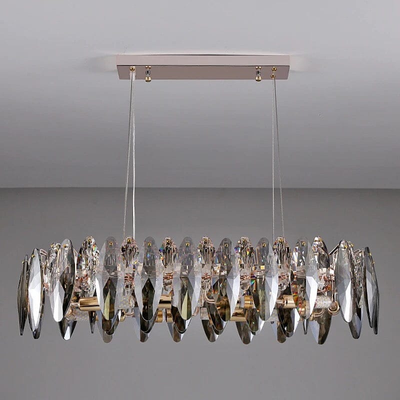 Elodie Crystal Leaf Nordic Luxury Chandelier