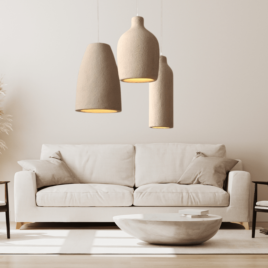 Sakura Wabi-Sabi Resin Pendant Light