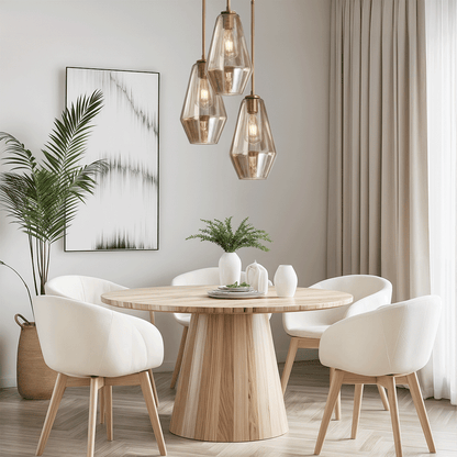 Monica Designer Glass Pendant Light