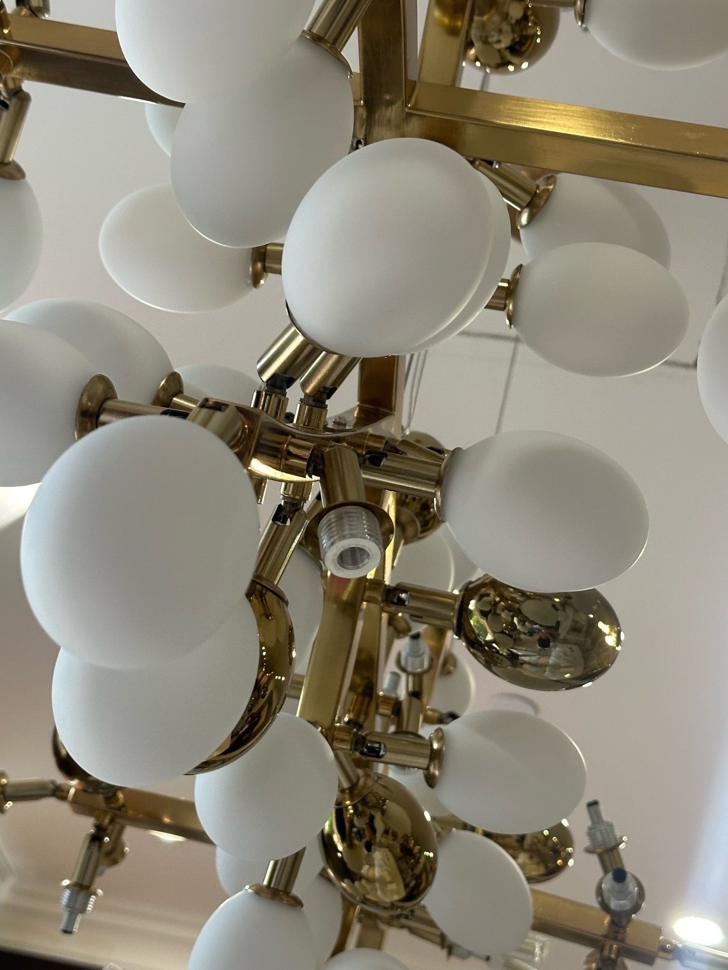 Chloé Golden Grape Vine Chandelier