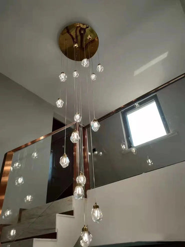 Camille Sparkling Diamond Crystal Chandelier