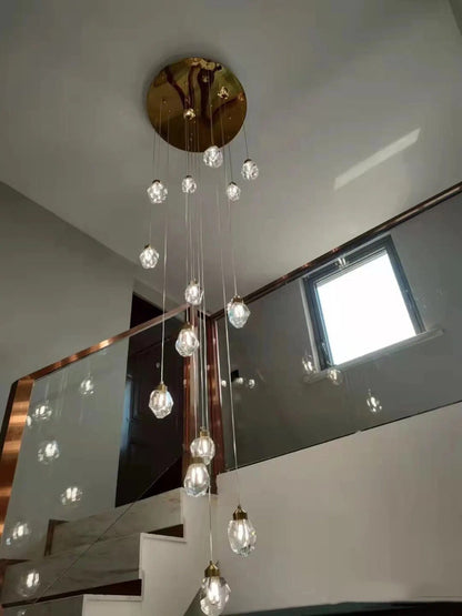 Camille Sparkling Diamond Crystal Chandelier