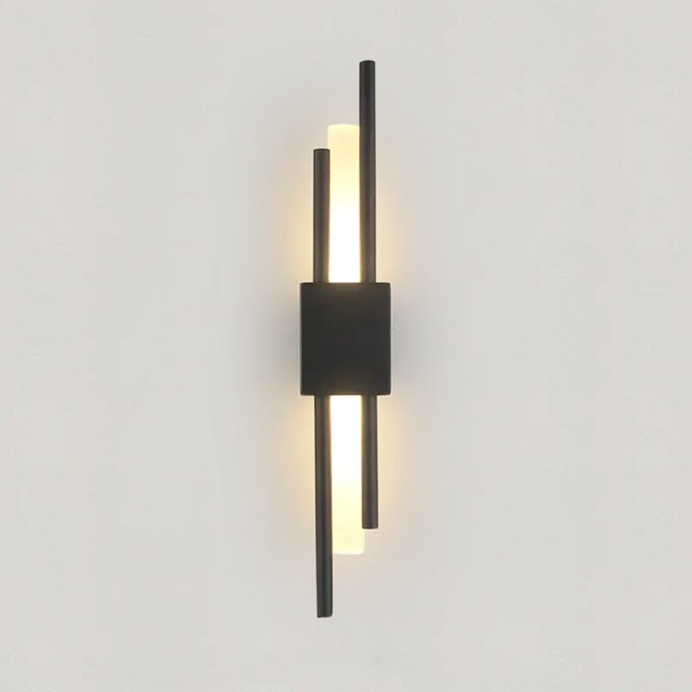 Sophie Noir Dual-Glow Minimalist Sconce