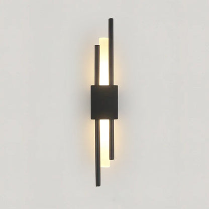 Sophie Noir Dual-Glow Minimalist Sconce