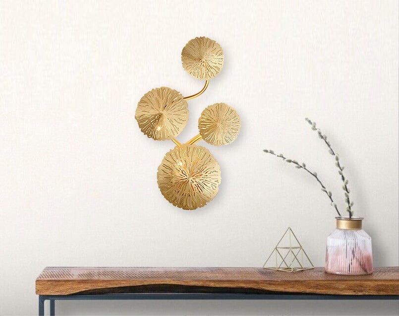 Océane Lotus Leaf Wall Lamp with Modern Artistic Design