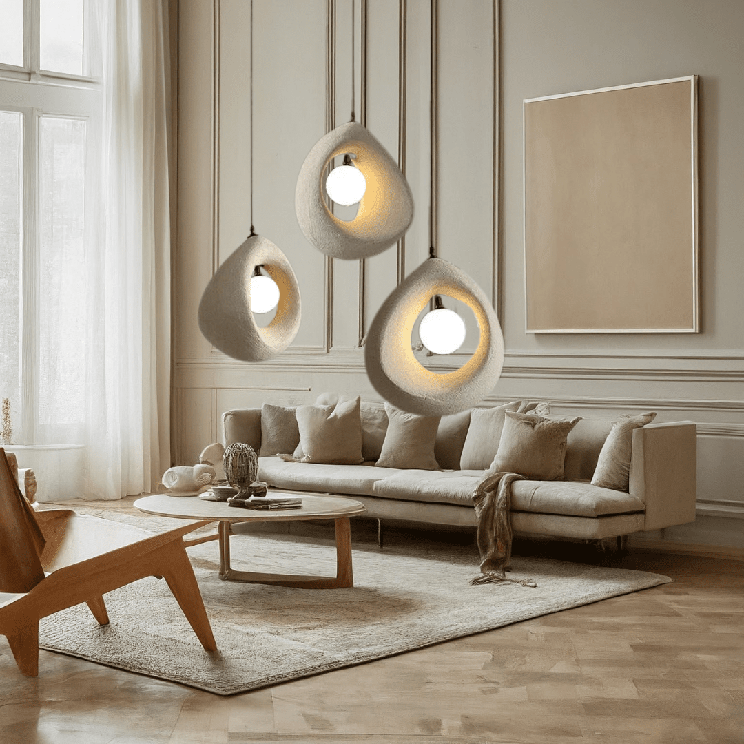 Hana Wabi Sabi Zen Pendant Light