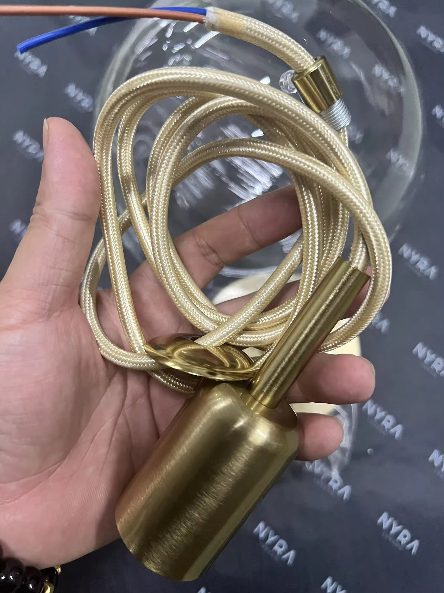 Isabella Interconnected Bubble Glass Pendant