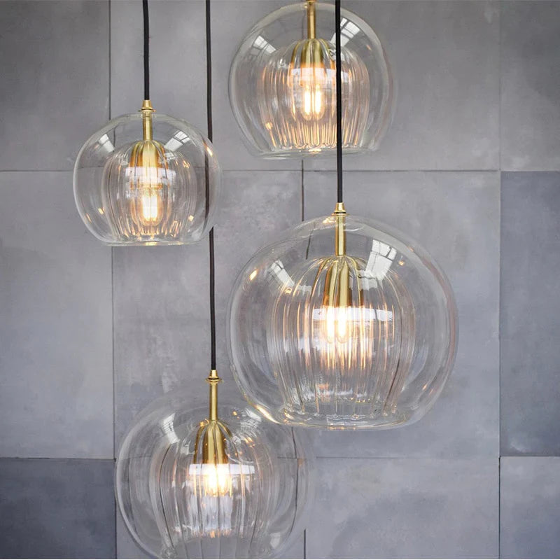 Isabella Interconnected Bubble Glass Pendant