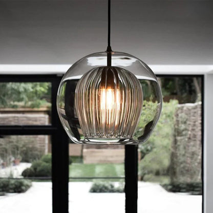 Isabella Interconnected Bubble Glass Pendant