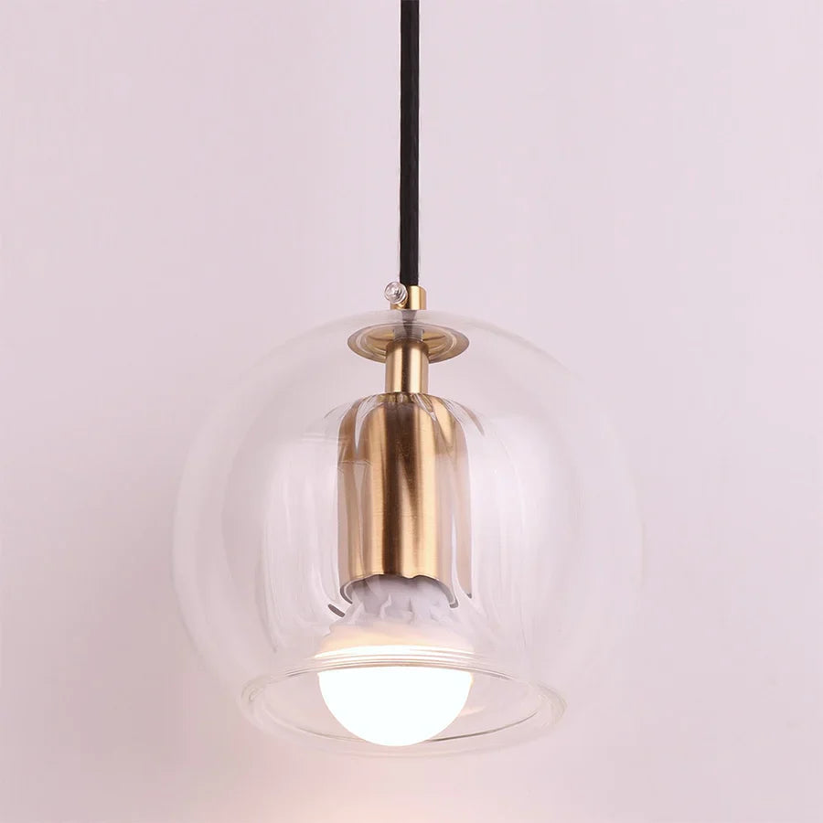 Isabella Interconnected Bubble Glass Pendant