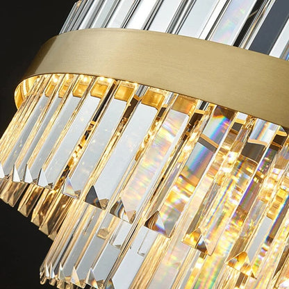 Celeste Orion Handcrafted Crystal Chandelier