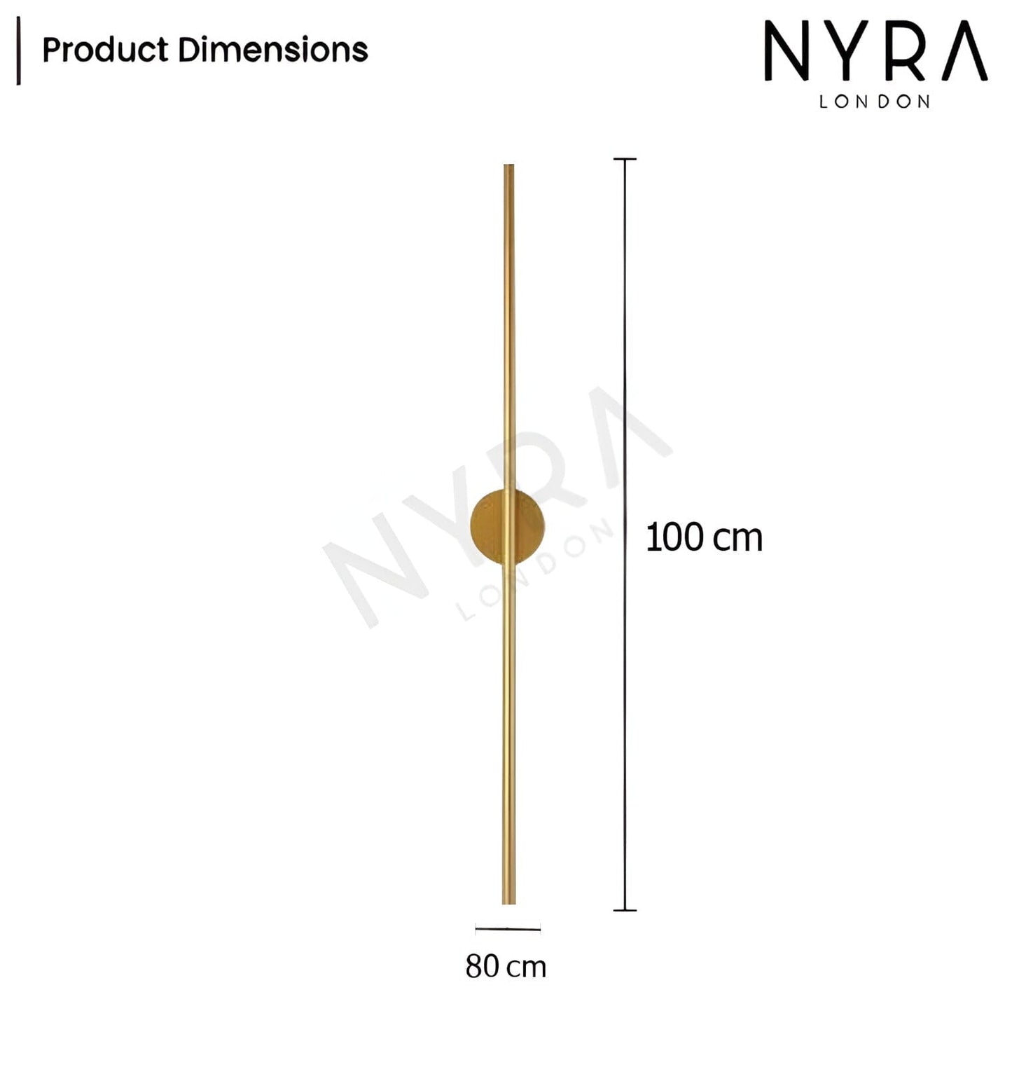 Elena Minimalist Linear Sconce