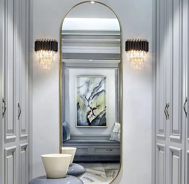 Sylvie Maestro Crystal Wall Lamp