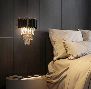 Sylvie Maestro Crystal Wall Lamp