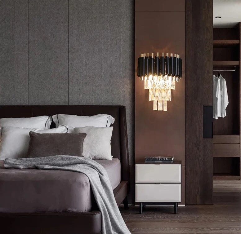 Sylvie Maestro Crystal Wall Lamp