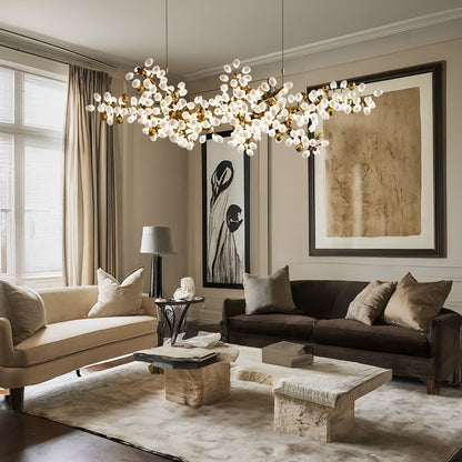 Chloé Golden Grape Vine Chandelier