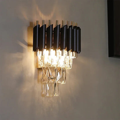 Sylvie Maestro Crystal Wall Lamp