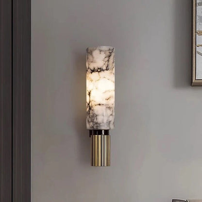 Sylvie Natural Marble Grinded Sconce