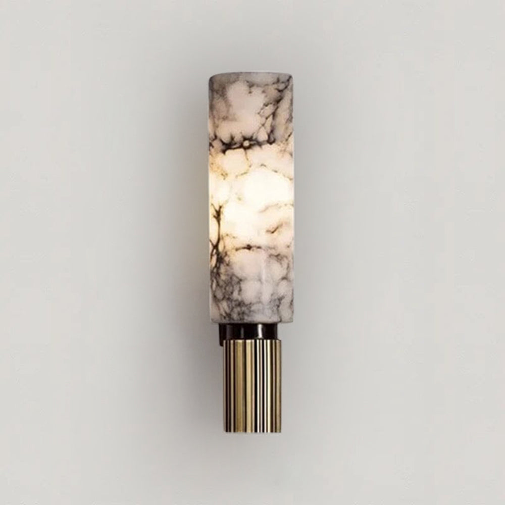 Sylvie Natural Marble Grinded Sconce