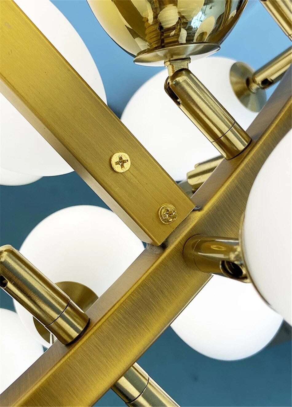 Chloé Golden Grape Vine Chandelier