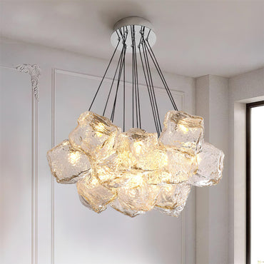 Clémence Ice Cubes Modern Chandelier