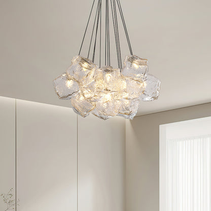 Clémence Ice Cubes Modern Chandelier