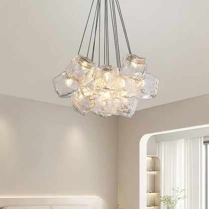 Clémence Ice Cubes Modern Chandelier