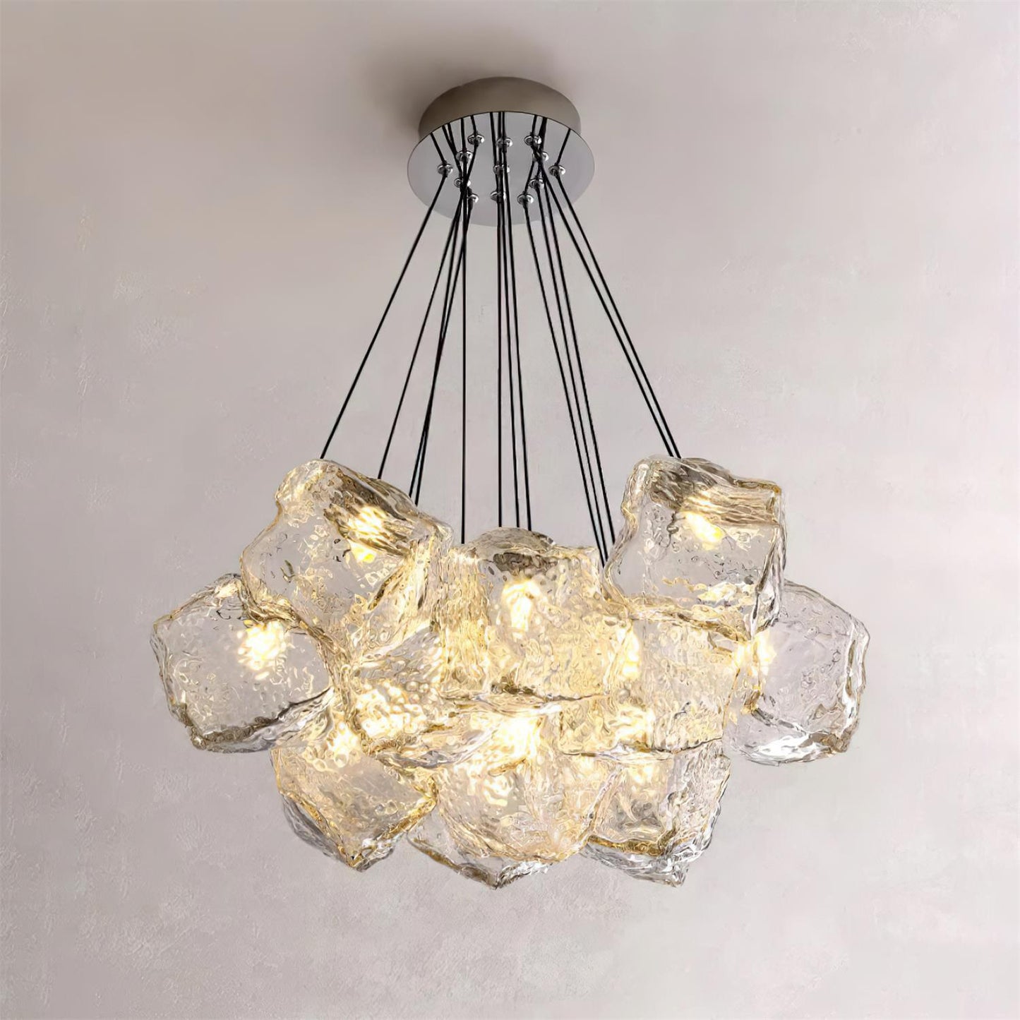Clémence Ice Cubes Modern Chandelier