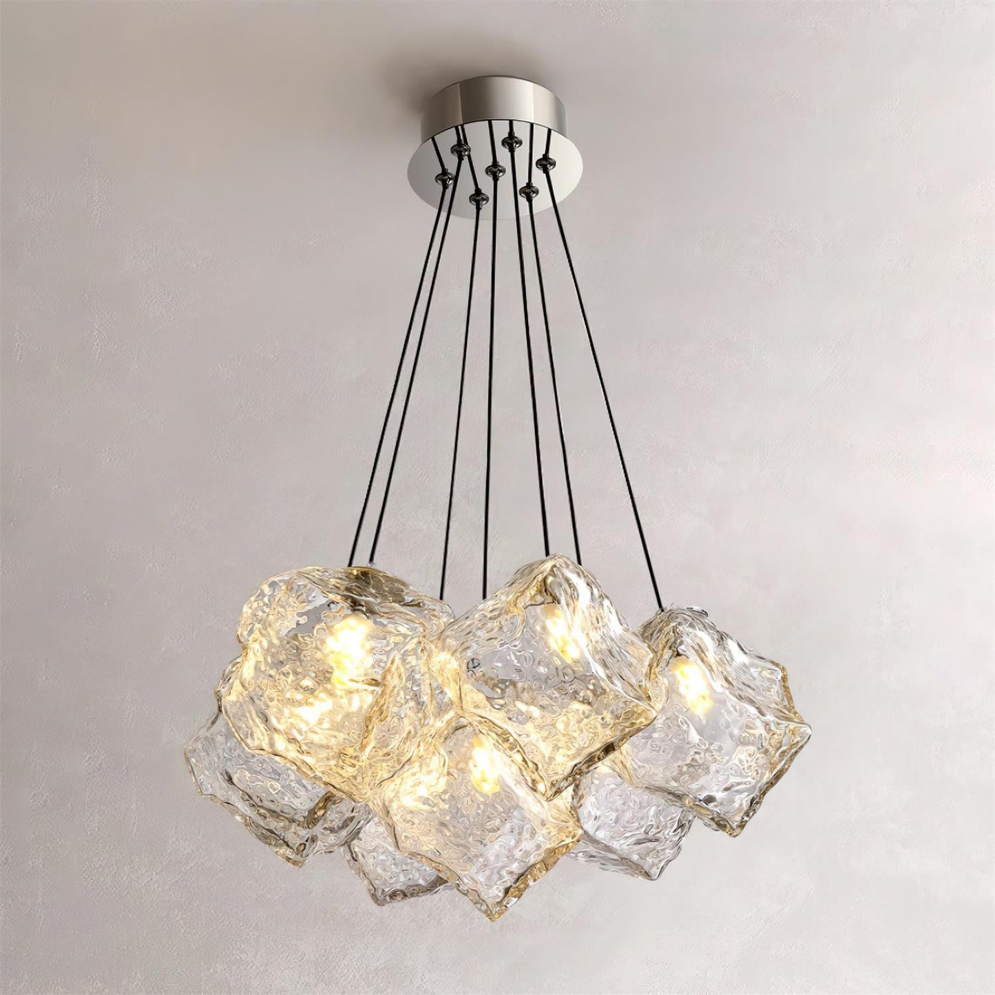 Clémence Ice Cubes Modern Chandelier