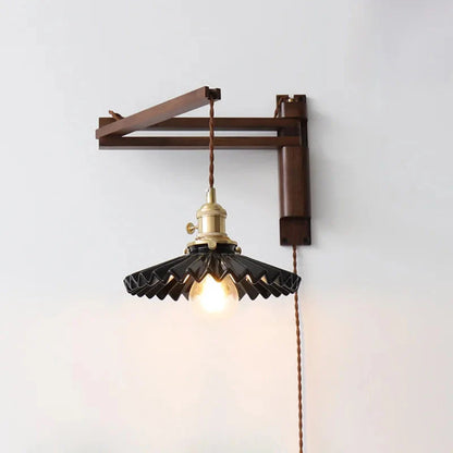 Aurélie Elmwood Adjustable Arm LED Wall Lamp