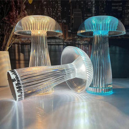 Amélie Jelly Fish LED Table Lamp RGB Acrylic Night Light