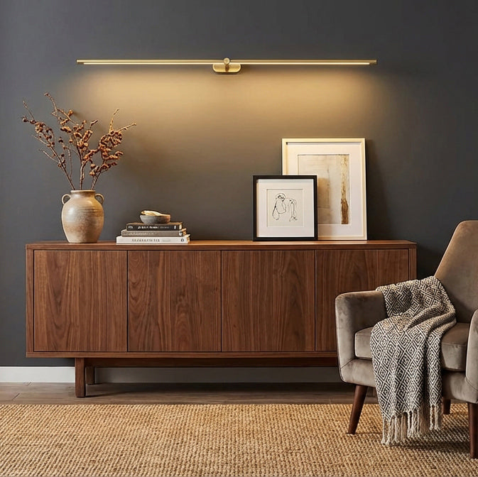 Clémence Linear Rechargeable Wall Lamp with Three-Color LED