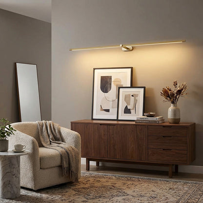 Clémence Linear Rechargeable Wall Lamp with Three-Color LED