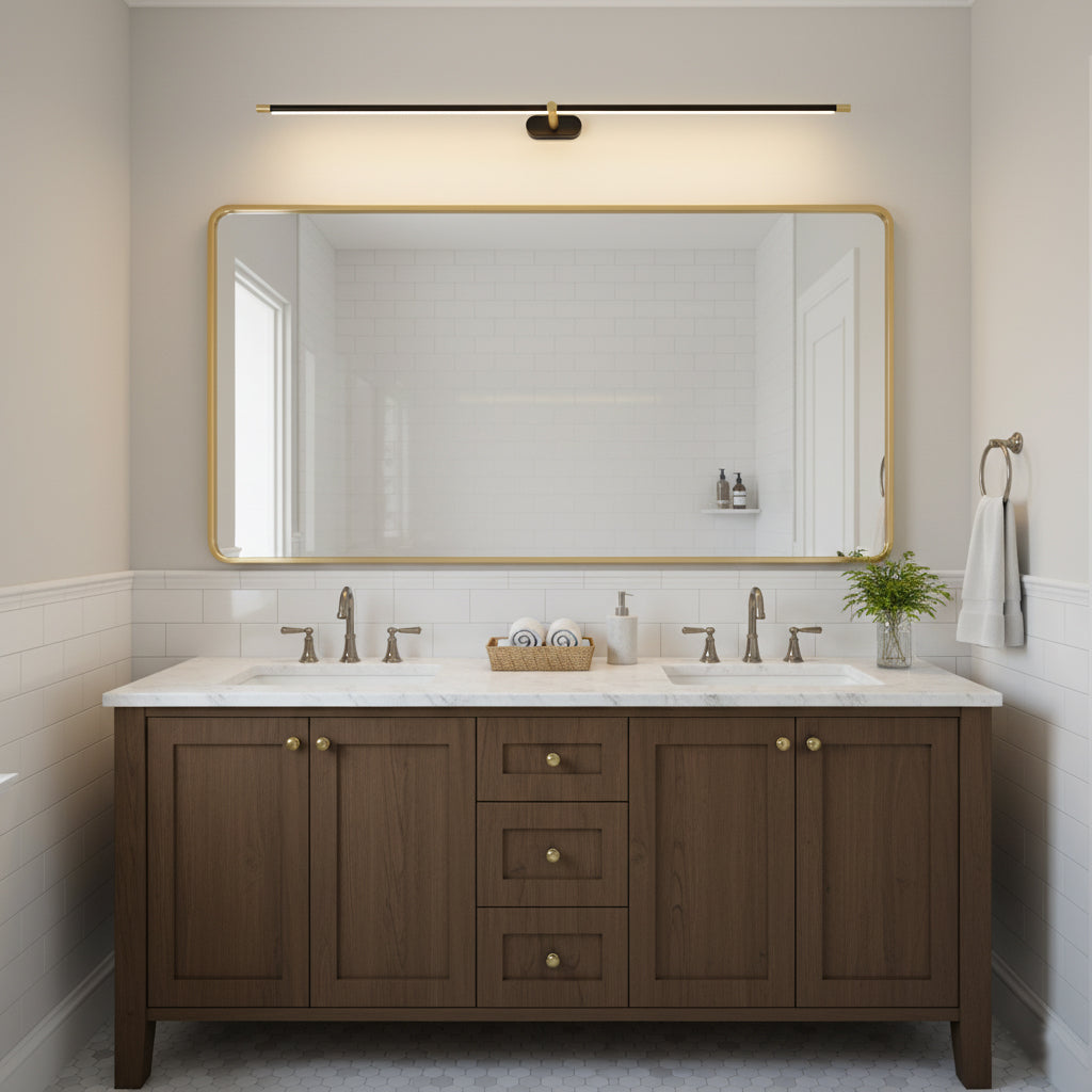 Clémence Linear Rechargeable Wall Lamp with Three-Color LED