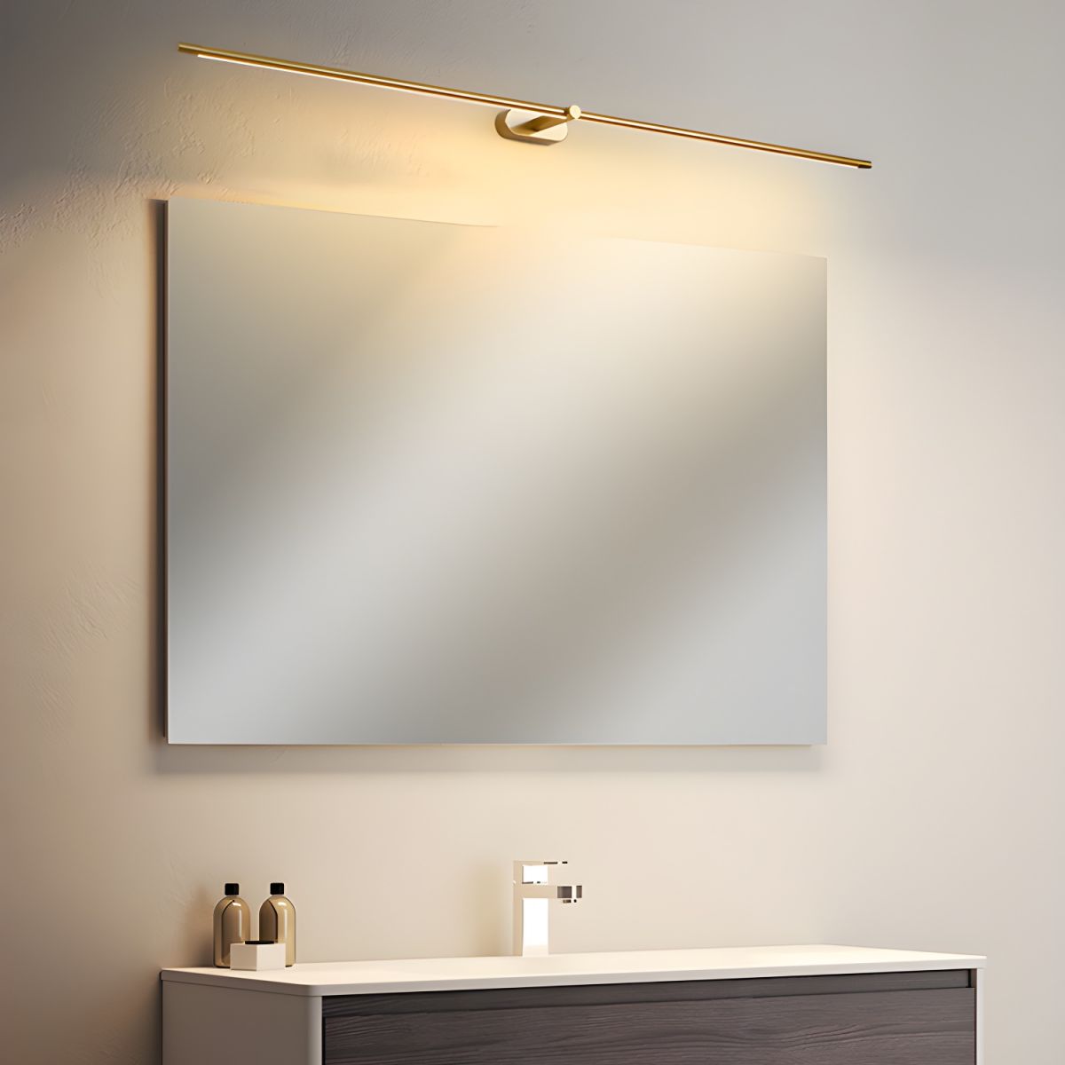 Clémence Linear Rechargeable Wall Lamp with Three-Color LED