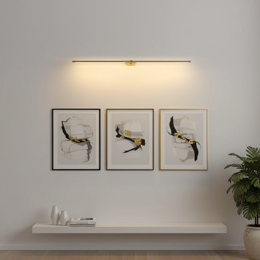 Clémence Linear Rechargeable Wall Lamp with Three-Color LED
