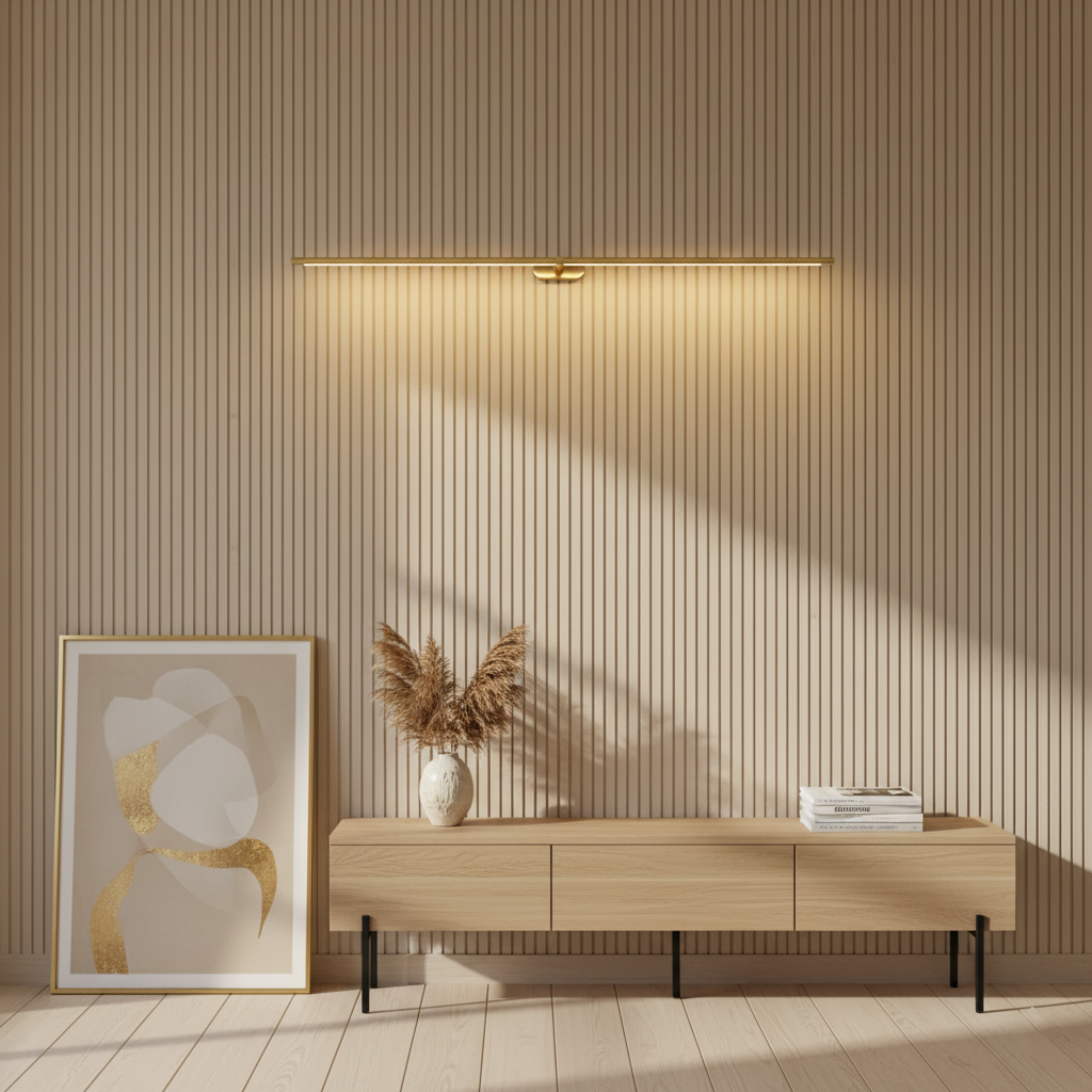 Clémence Linear Rechargeable Wall Lamp with Three-Color LED