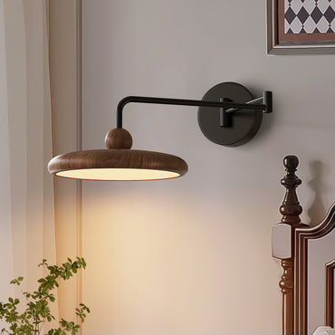 Karlin Adjustable Wall Lamp with Integrated LED and Swing Arm