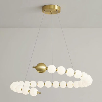 Juliette Pearl Acrylic Chandelier
