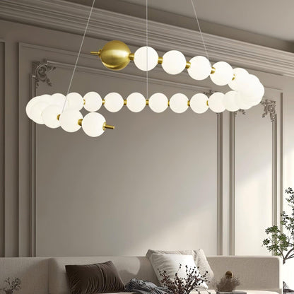 Juliette Pearl Acrylic Chandelier