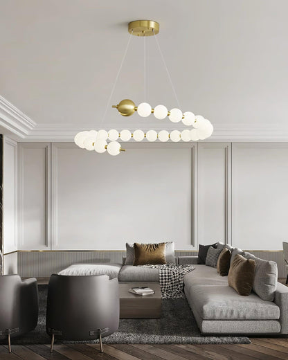 Juliette Pearl Acrylic Chandelier
