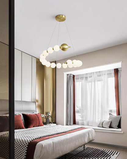 Juliette Pearl Acrylic Chandelier