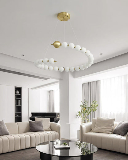 Juliette Pearl Acrylic Chandelier